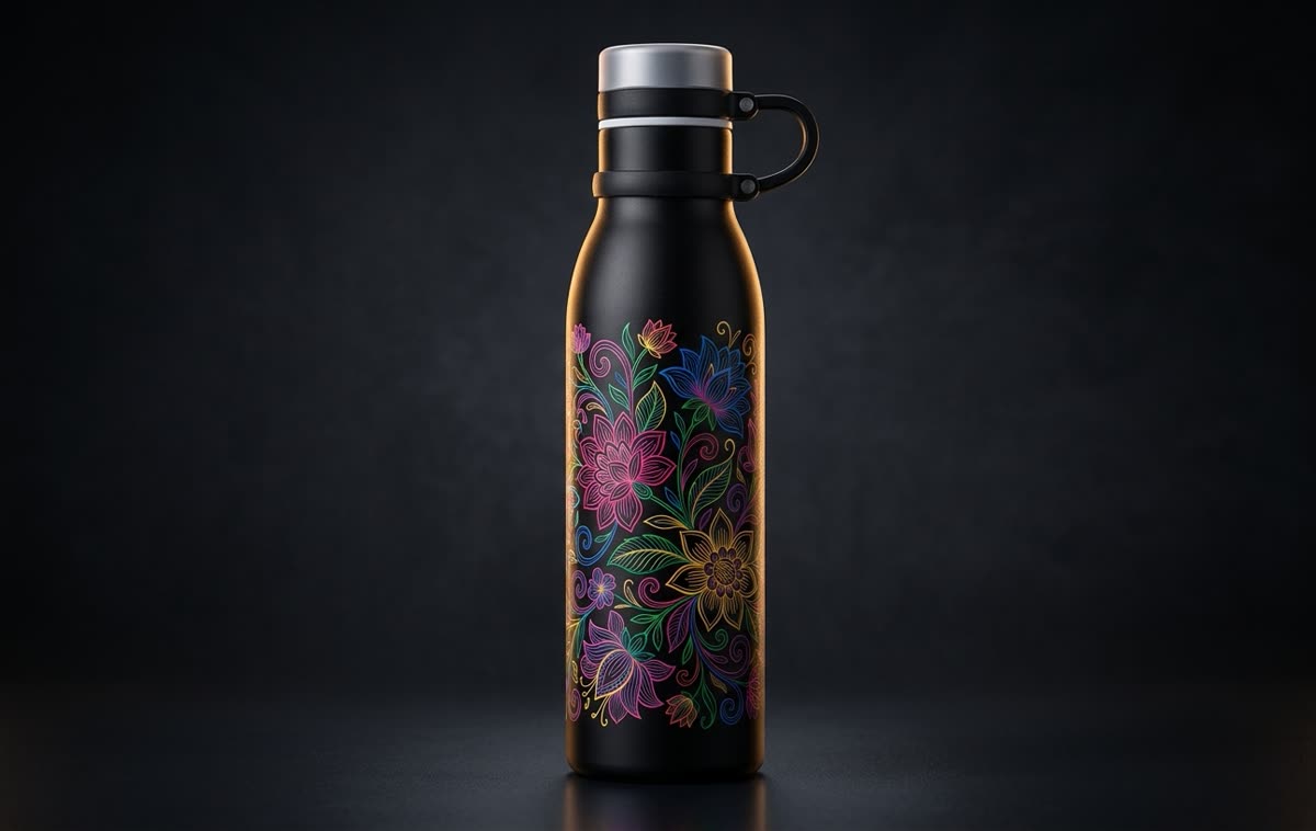 Botella deportiva con impresión 360
