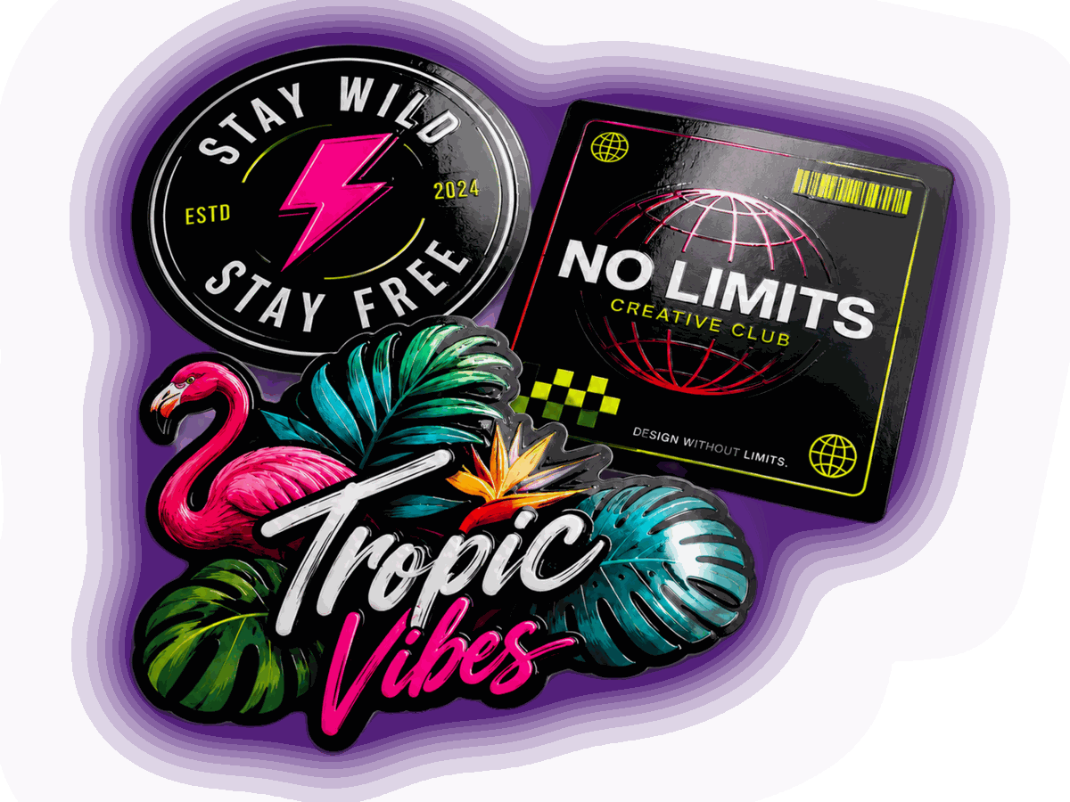 Stickers Premium UV