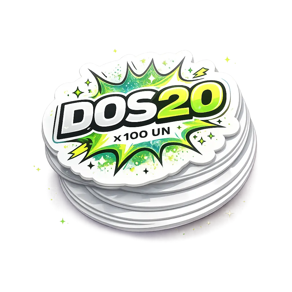 Stickers Premium x 100 Un.